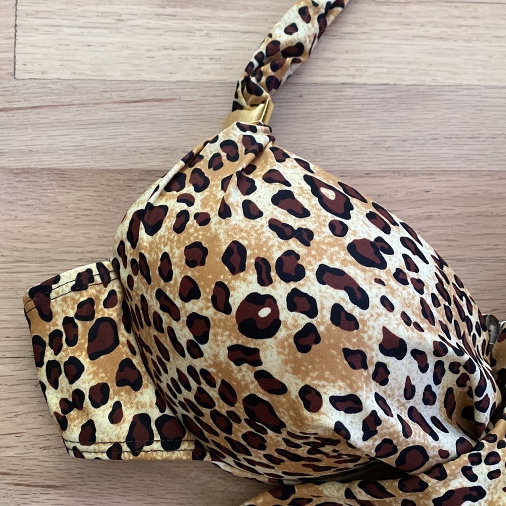 Leopard Print Bikini Set - Picture 3 of 7